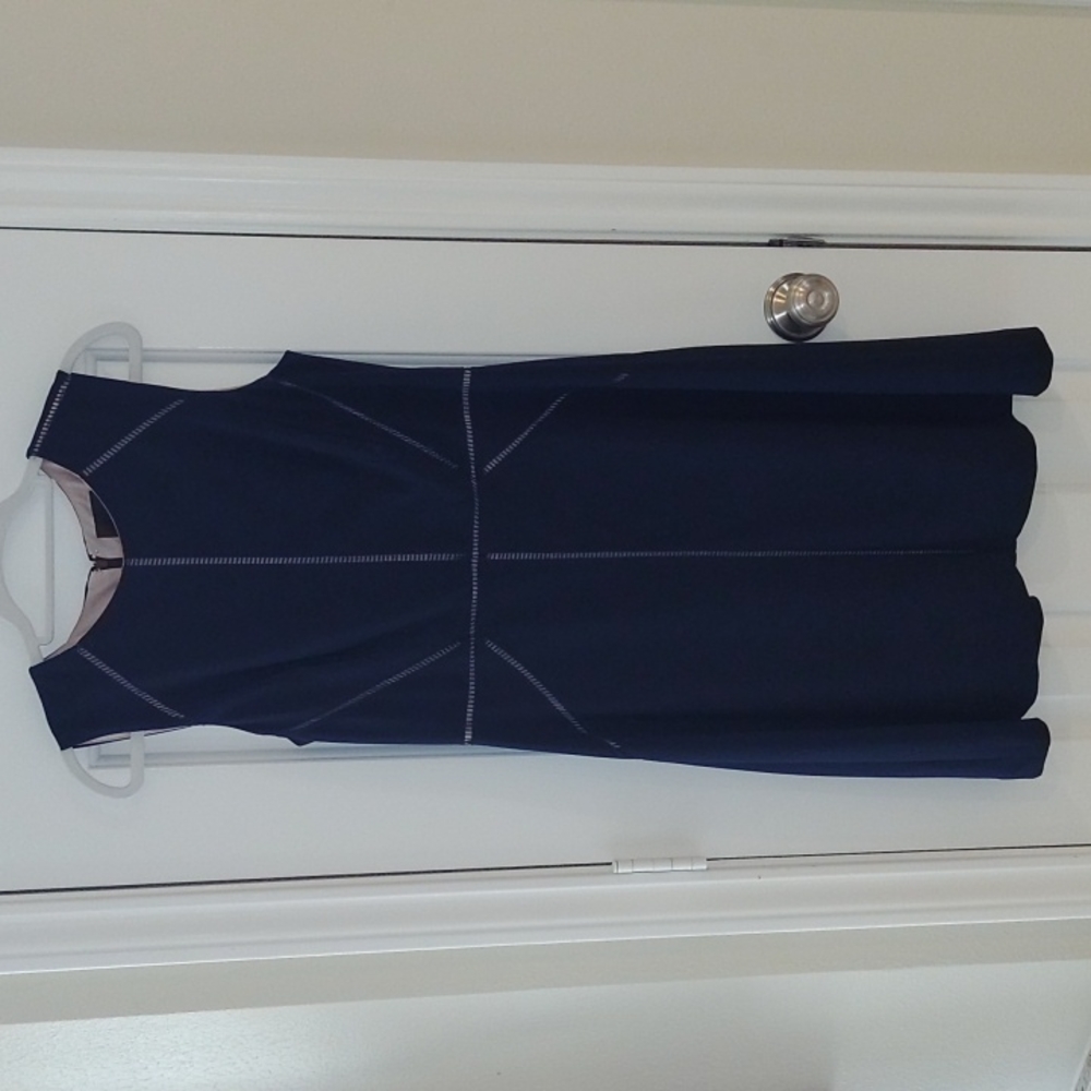 Alex Marie Navy Dress Sz 8
